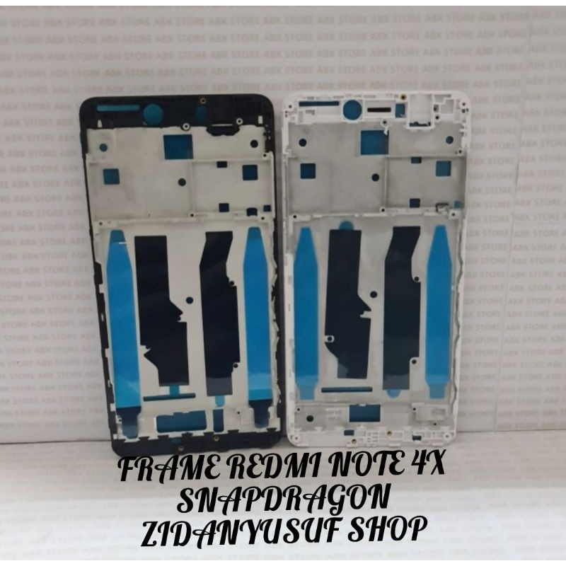 FRAME TULANG TENGAH TATAKAN DUDUKAN LCD XIAOMI REDMI NOTE 4X SNAPDRAGON ORIGINAL