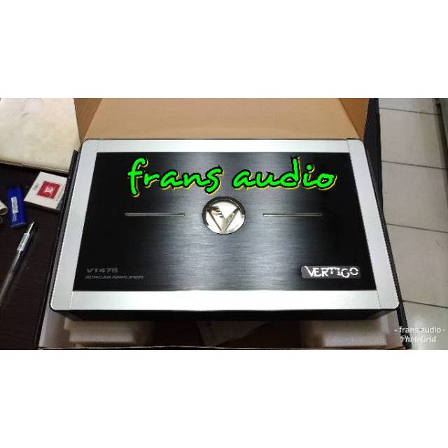 Power 4ch Venom Vertigo VT475  Venom Vertigo VT 475   Venom Vertigo 4 channel