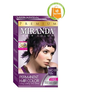  Miranda  Permanent Hair Color MC 13 Rose Purple  30 mL 