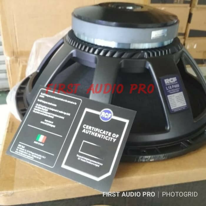 Speaker WOOFER RCF L18P400 / L 18P400 / L 18 P400 18inch GRADE A