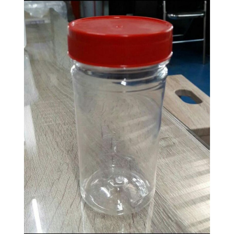 (Isi 10Pcs) Botol Toples Bumbu 200ml Sambal Plastik 200ml PET Toples Bumbu Botol PET
