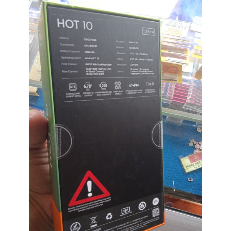 infinix hot 10 4/128