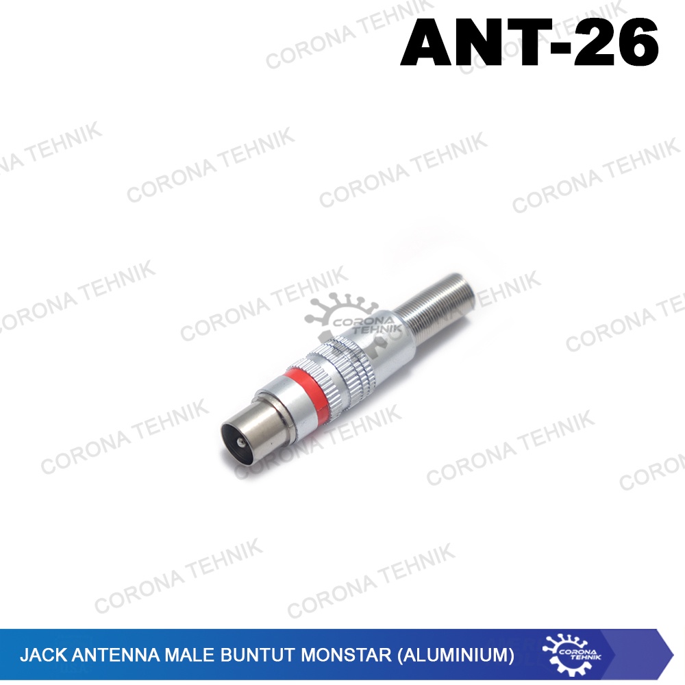 Buntut Monstar ( Body Aluminium ) Jack Antenna