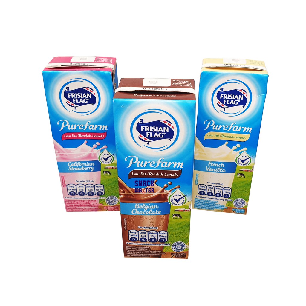 Susu uht frisian flag 225 ml