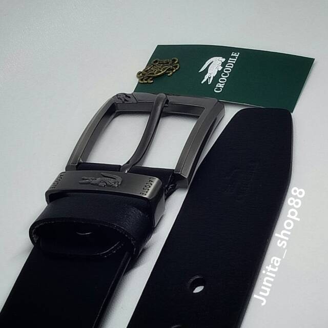IKAT PINGANG MEN BELT KULIT ASLI IMPORT PRIA MODEL TUSUK