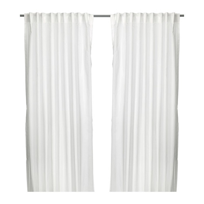 Gorden Hordeng Pampele Tirai Putih IKEA VIVAN 145x250cm Vitrase Murah