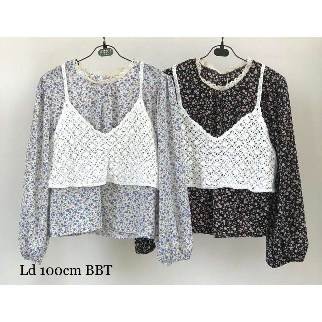 ATASAN WANITA PLUS ROMPI IMPORT BBT