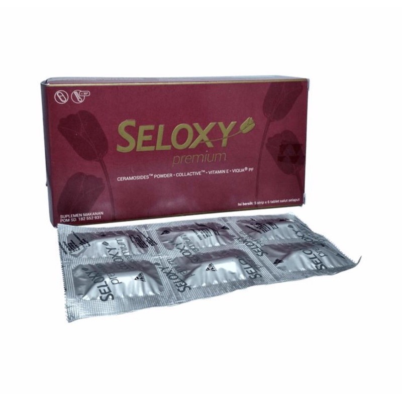 Seloxy premium box 30 tablet ( antioksidant lengkap kesehatan tubuh )