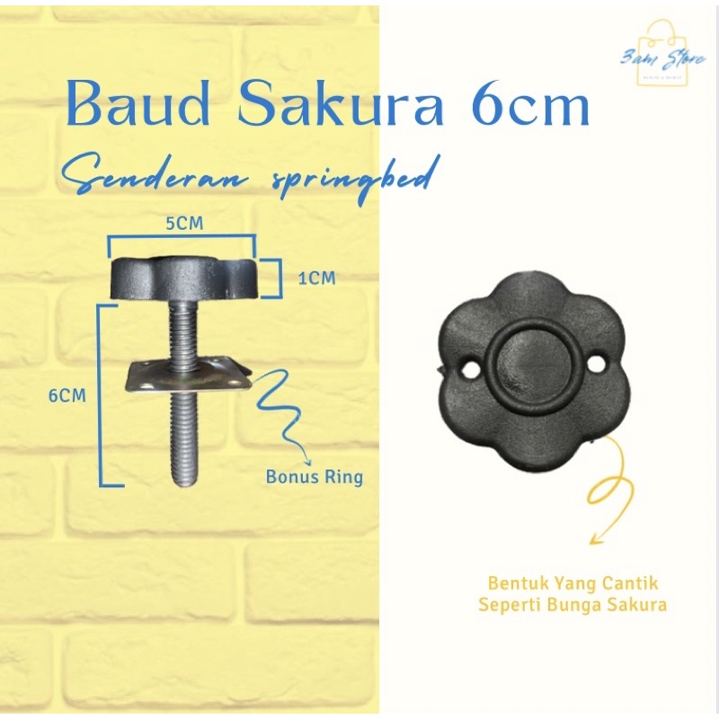 Baut Sakura 6CM Bonus Ring