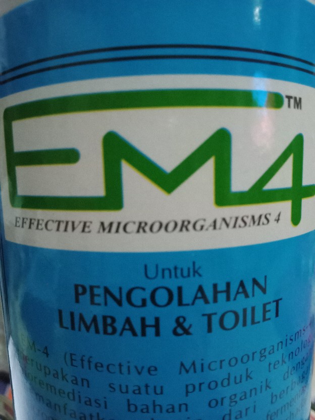 Em4 Pengolahan Limbah Dan Toilet 1 Liter Organik Untuk Limbah