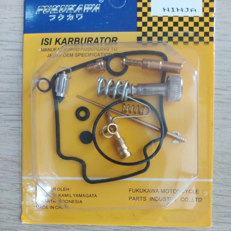 isi Karbulator Ninja Fukukawa RepairKit Repair Kit Carbulator