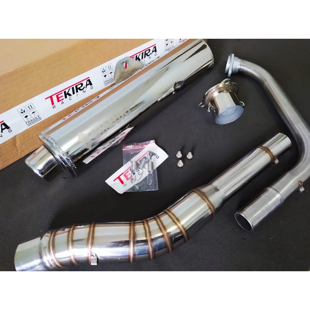 Knalpot Racing CKD Standar Fu Pnp Suzuki Gsx r150 150r s150 150s Gsx150 Satria Fu Karbu Fi Injeksi T