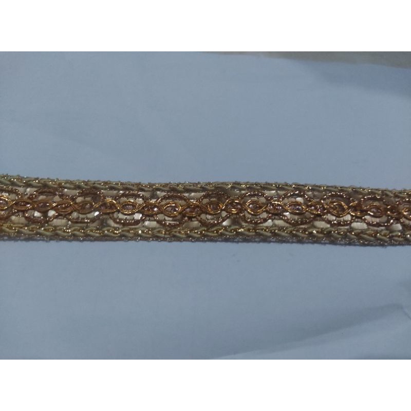 renda india silang² benang emas