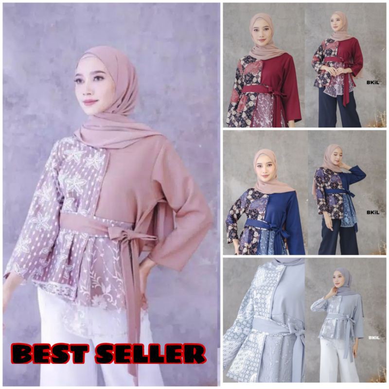 Tile Baju  atasan wanita terbaru  blouse kekinian style 