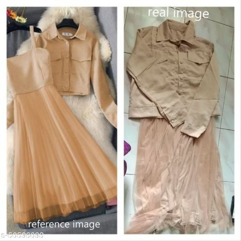 Pakaian Wanita Dewasa/Set 2in1 Tutu