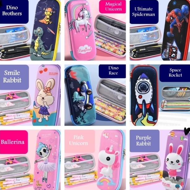 

BAYAR DITEMPAT Tempat Pensil| Kotak Pensil Anak Sekolah TK SD | 3D Timbul Hardcase |/TEMPAT PENSIL AESTHETIC/TEMPAT PENSIL ANAK PEREMPUAN/TEMPAT PENSIL LUCU/TEMPAT PENSIL 3D/TEMPAT PENSIL TRANSPARAN/TEMPAT PENSIL LUCU/TEMPAT PENSIL KOREA/TEMPAT PENSIL