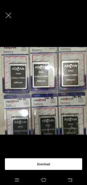 Baterai Double Power For Tipe ADVAN S50D