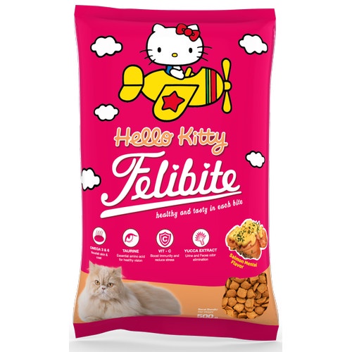 (Freshpack) Makanan Kucing Kering FELIBITE 500 Gram / Dry Cat Food Murah