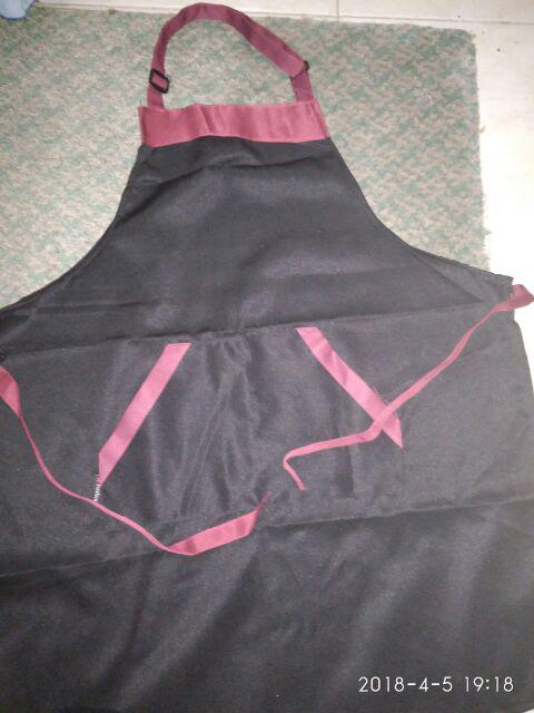 Indomada 1 New Apron Full Body 2 Warna Chef Barista Waitress Koki Celemek Trendy Pelayan Restoran