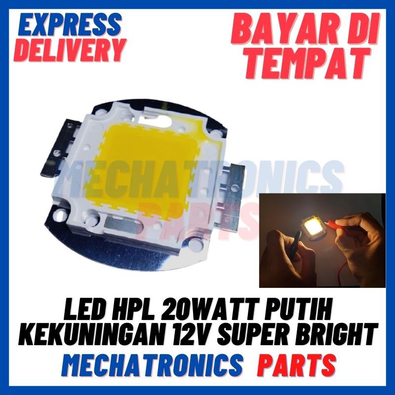 [DSP-9145] LED HPL 20WATT PUTIH KEKUNINGAN 12V SUPER BRIGHT