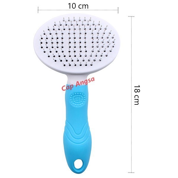 SISIR HEWAN ANJING KUCING OTOMATIS PET GROOMING BRUSH COMB AUTOMATIC SHEEDING CAT DOG GROMING TOMBOL