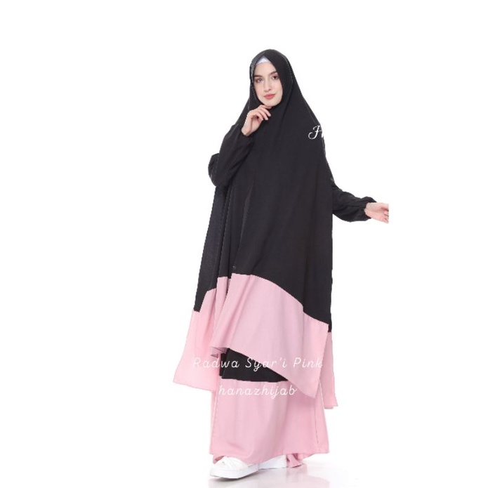 RADWA SYAR'I SET GAMIS & HIJAB - Umrah dan Haji - Hanaz Hijab
