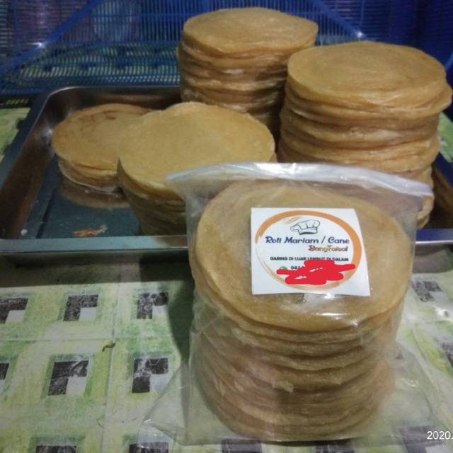 

Roti cane / canai / maryam / mariam bang faisal, original (isi 10 pcs)