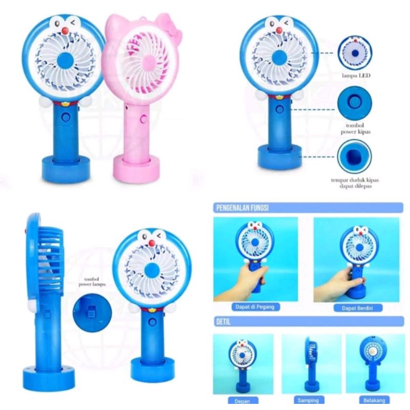 KIPAS ANGIN GENGGAM KARAKTER [KIPAS ANGIN MINI KARAKTER].
