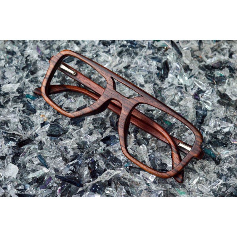 Frame Kacamata Kayu SANDEL GODAM | kacamata minus pria kacamata iron man |