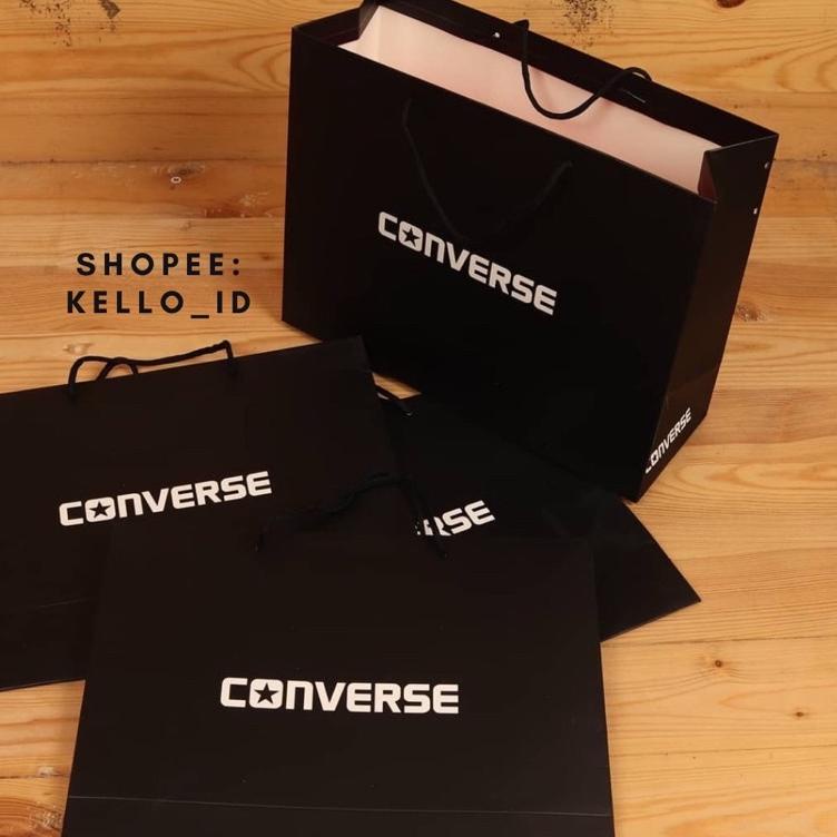 zlz-60 (GRATIS GANTUNGAN KUNCI) Sepatu Converse 70s High Egret Black / White Eart