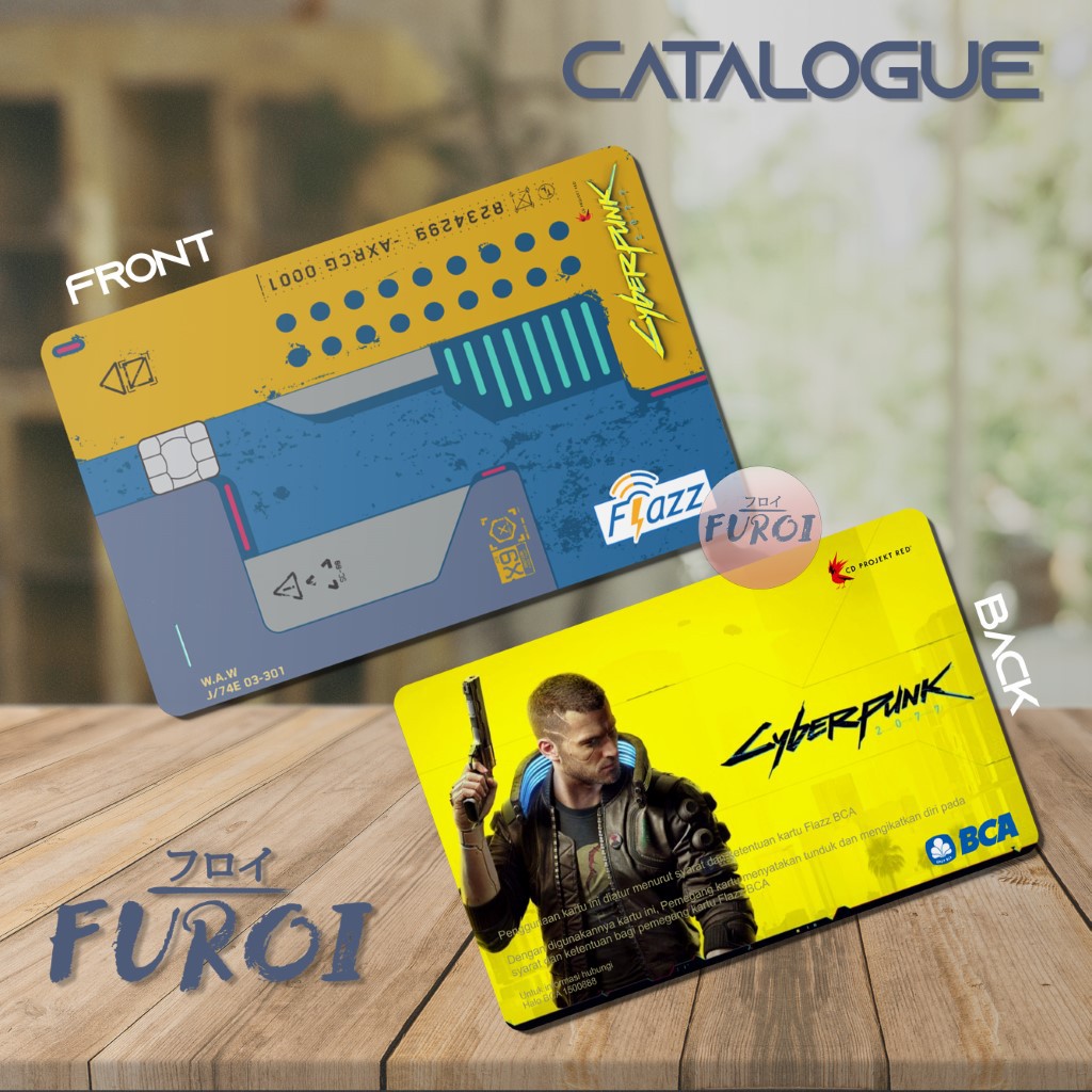 Kartu Flazz BCA | Kartu Emoney Mandiri | Cyberpunk 2077