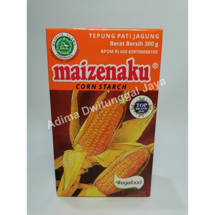 

cs777vv Tepung Jagung / Maizena / Maizenaku 300 Gr Da01D100