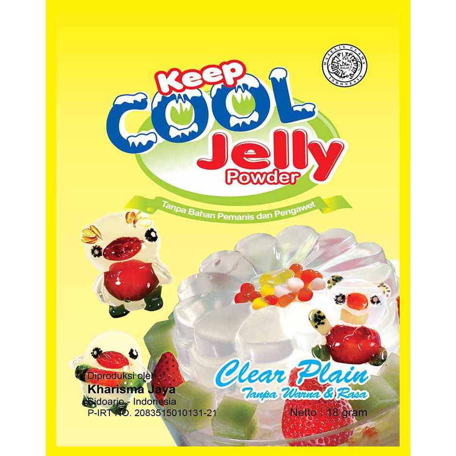 

Keep Cool Jelly Clear & Plain