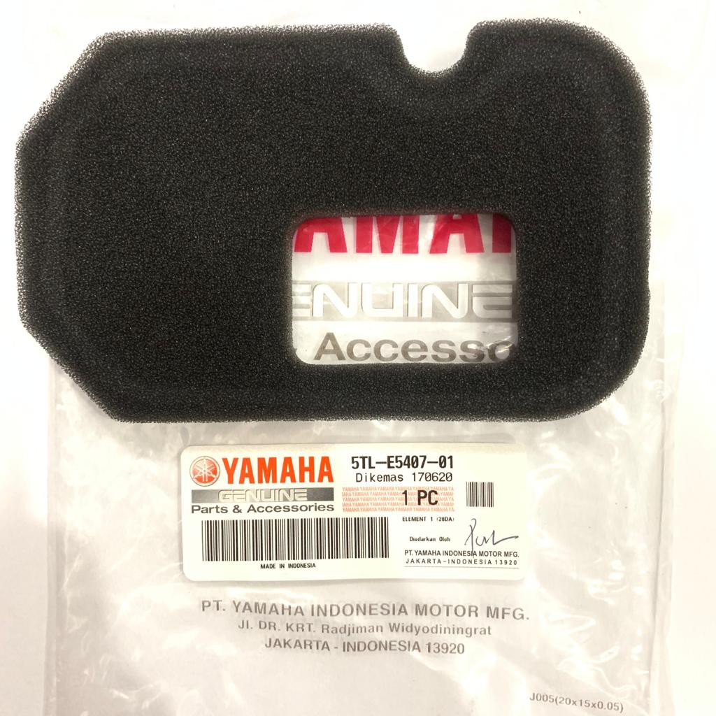 BUSA FILTER CVT MIO SPORTY DAN SMILE 5TL-E5407-01 ORIGINAL YAMAHA