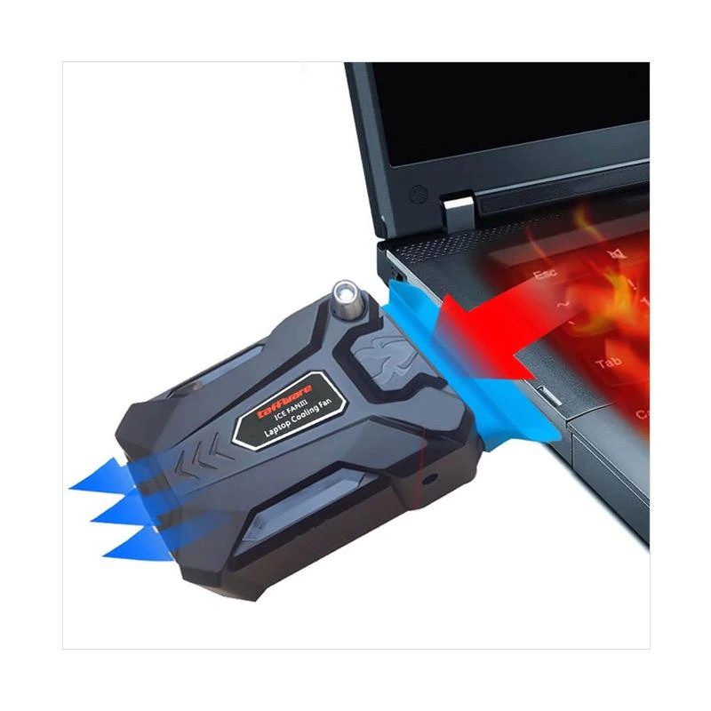 Cooling Fan Pendingin Laptop Taffware Ice Fan III Gaming Fan Laptop Original Garansi Resmi