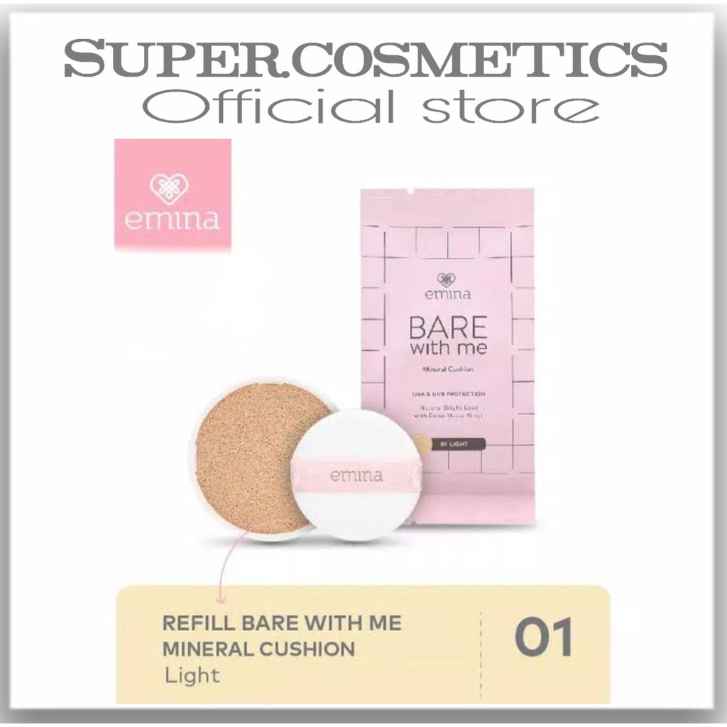 Emina Bare With Me Mineral Cushion 15gr