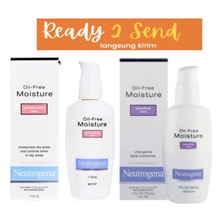 Neutrogena Oil Free Moisture Combination Skin Shopee Indonesia