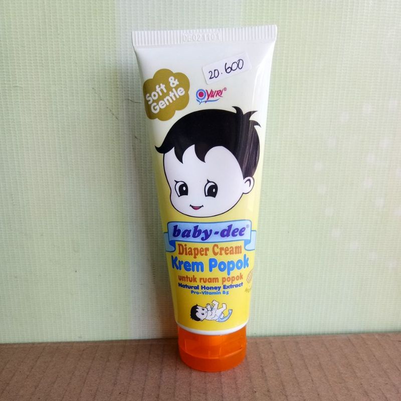 YURI BABY-DEE DIAPER CREAM UNTUK RUAM POPOK HONEY 100GR