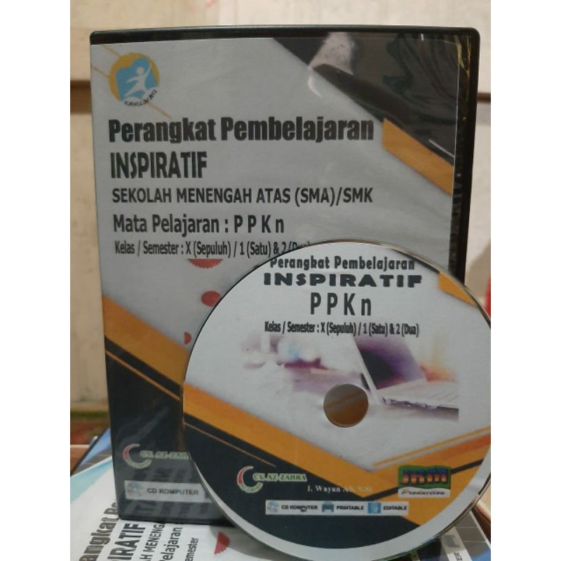 CD RPP K13 INSFIRATIF Versi 1 Lembar Mapel PPKN Kelas X SMA MA MAK Terbaru