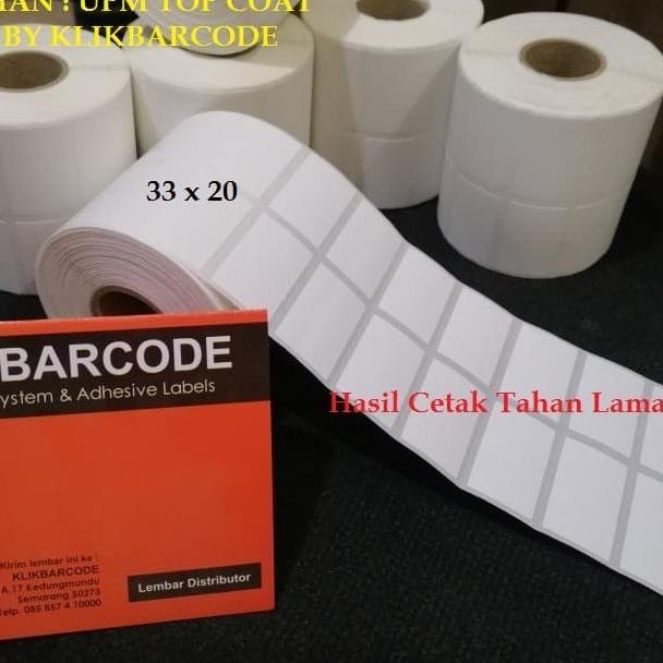 

Label Thermal 33x20 2Line Isi 2.000pcs Core 1 Label Bare !