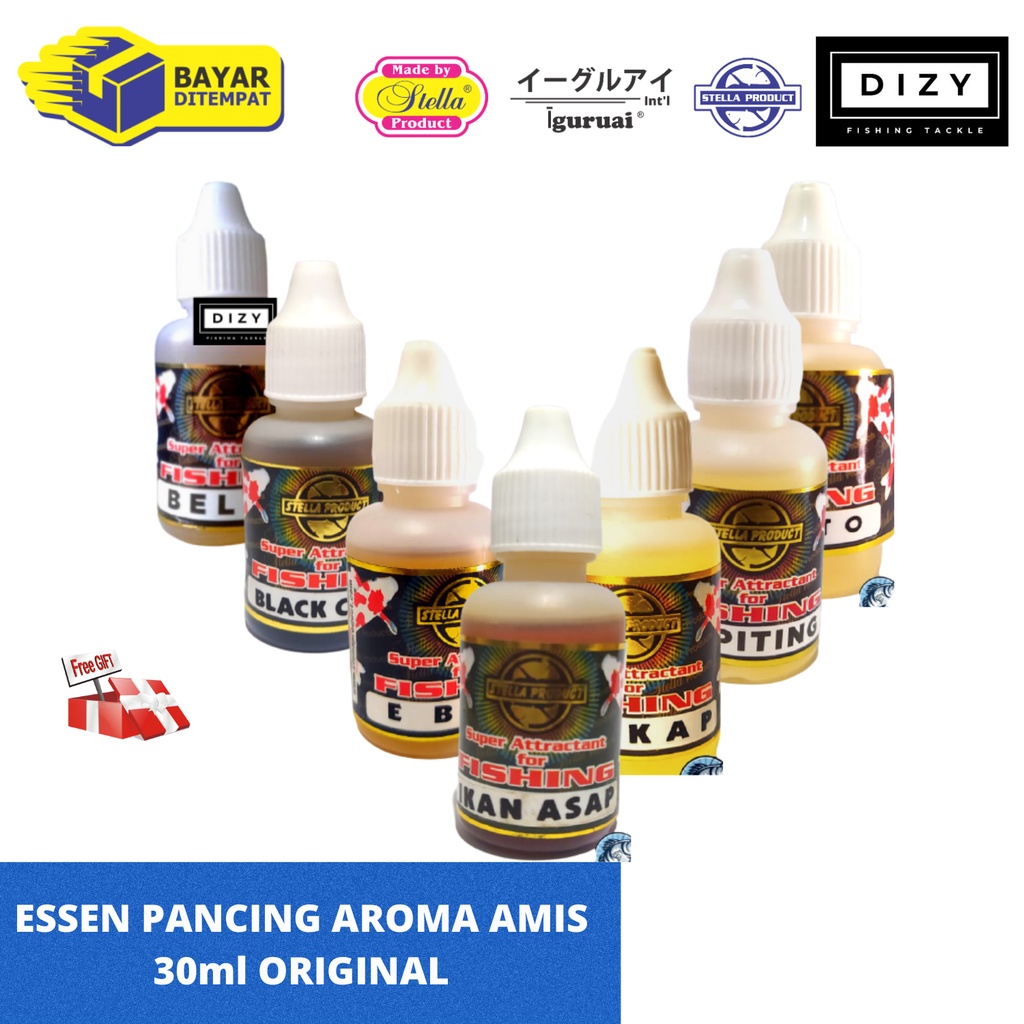 Essen Stella Aneka Aroma Amis 30ml Original Penguat Umpan Lele Patin Ikan Mas Bawal Tawes Galatama H