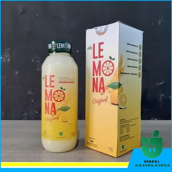 

TERLARIS LEMONA 100% SARI LEMON ASLI/ ORIGINAL/MURNI - KEMASAN 500 ML