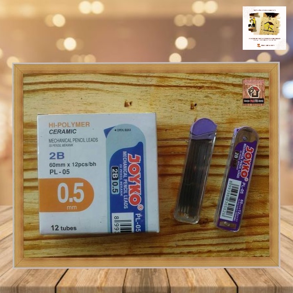

ISI PENSIL MECANIK 0,5 JOYKO 2B 12PCS