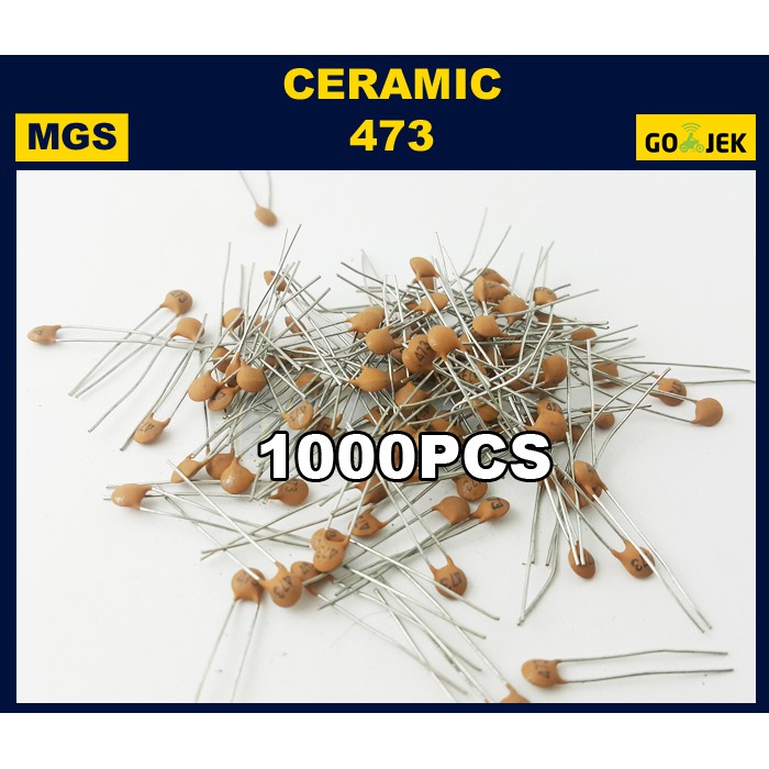 1000Pcs Kapasitor ceramic 473