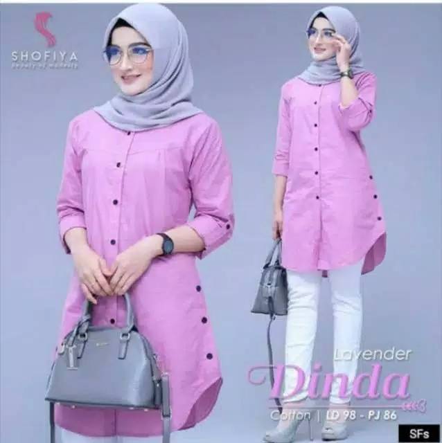 TUNIK DINDA -TUNIK FASHION WANITA MUSLIM