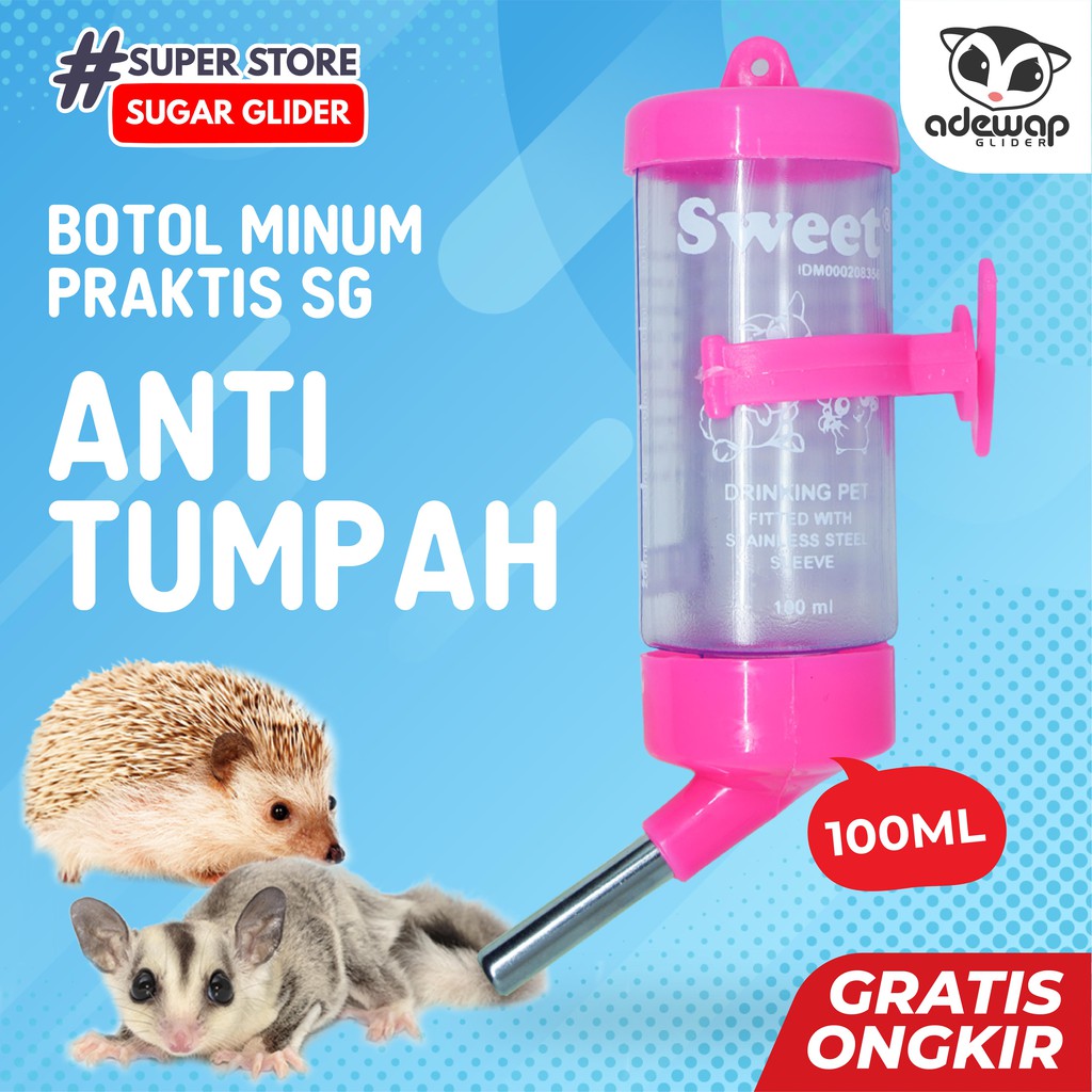 ADEWAP GLIDER Botol Minum Sugar Glider 100ML