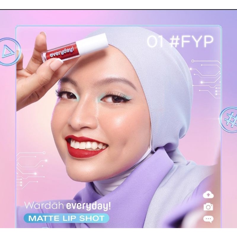 WARDAH MATTE LIP SHOT