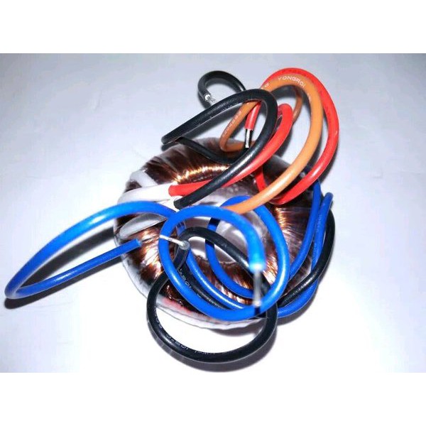 Trafo travo toroid donat BOMBARDIR BLACK GATE 1.5Ampere CT 18Volt