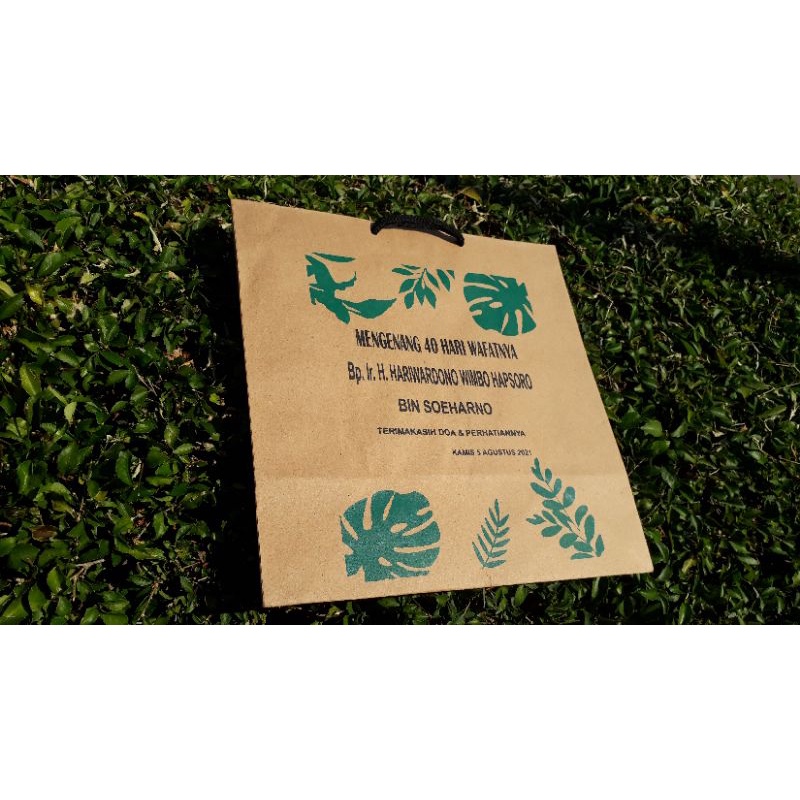 

Paper Bag Custom Paper Bag coklat Paperbag Bridesman Paper bag