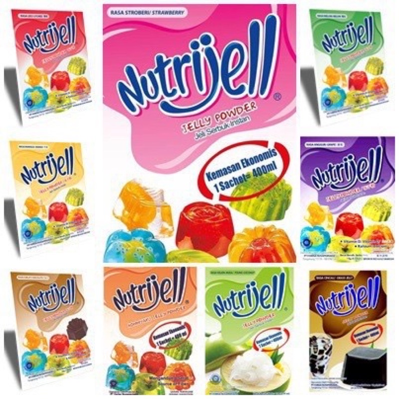 

Nutrijel Sachet All varian 10gr/Komplit